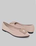 Laviola Square Accessories Flat Shoes