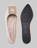 Laviola Square Accessories Flat Shoes