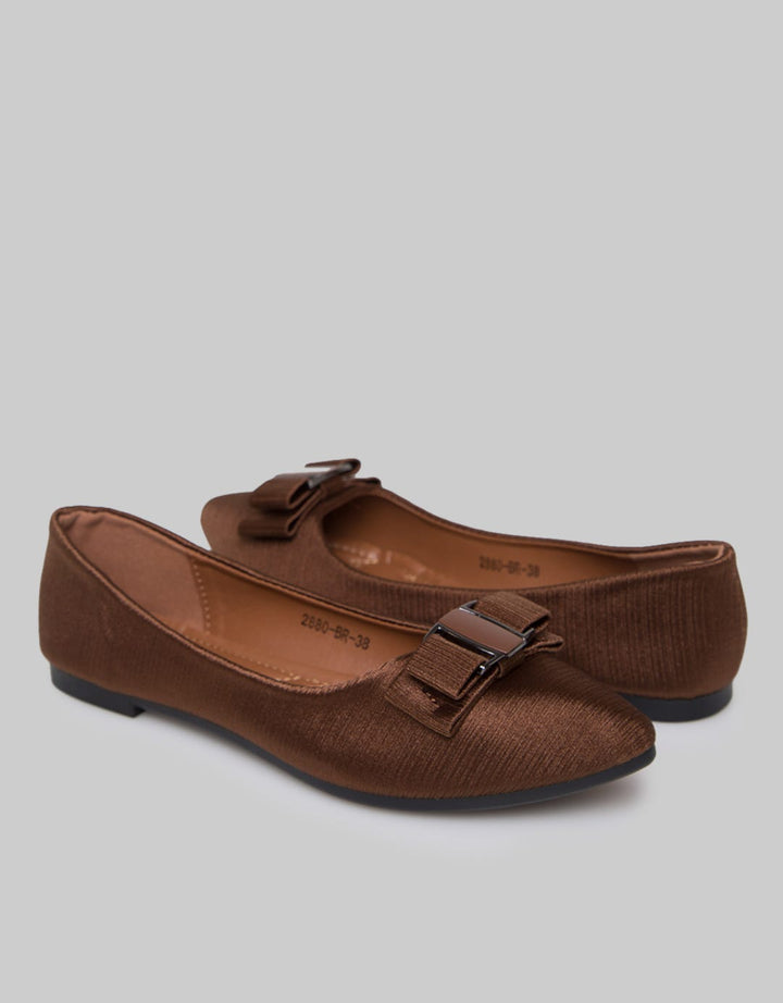 Laviola Flat Shoes With Ribbon
