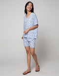 Nevada Short Sleeve Pajama Shorts Baby Rabbit