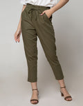 Connexion Ankle Pants Relax With Elastic Waist 