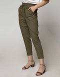 Connexion Ankle Pants Relax With Elastic Waist 