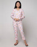 Nevada Long Sleeve Pyjama Pants Cutesy Bun
