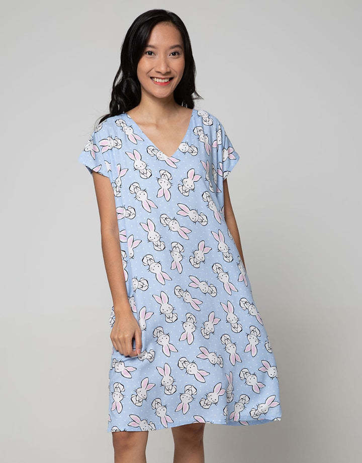 Nevada Short Sleeve Midi Dress Baby Rabbit