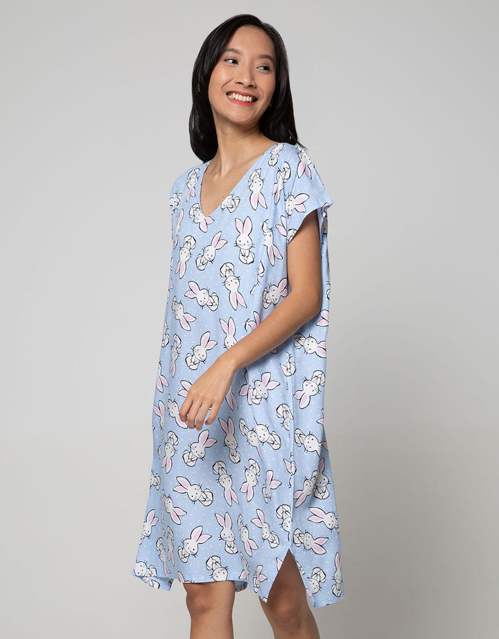 Nevada Short Sleeve Midi Dress Baby Rabbit