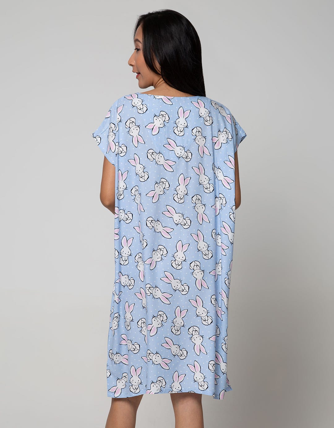 Nevada Short Sleeve Midi Dress Baby Rabbit
