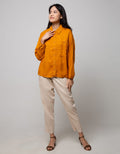 Nevada Long Sleeve Shirt Top Oversize With Pocket
