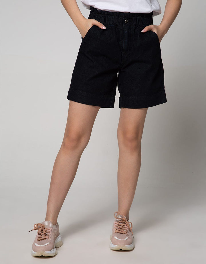 Nevada Denim Short Pants Paper Bag Medium Denim