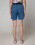 Nevada Denim Short Pants Paper Bag Medium Denim
