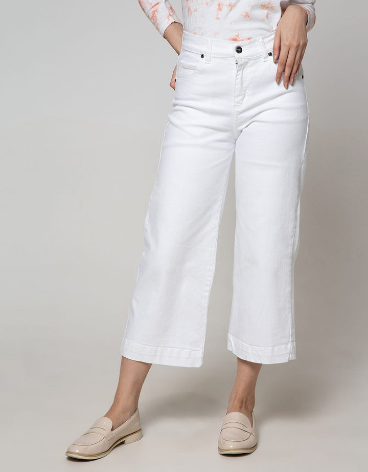 Nevada Denim Long Pants Culottes