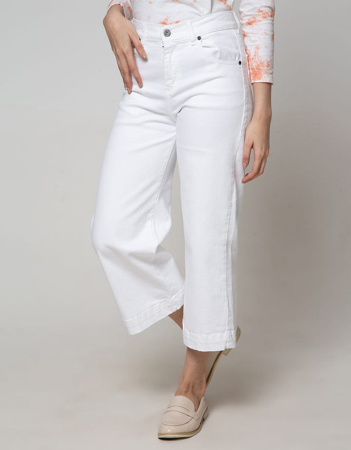 Nevada Denim Long Pants Culottes