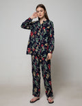 St. Yves Long Sleeve Pyjama Pants Bright Eichium