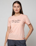 Nevada Short Sleeve T-Shirt Wording Print Chest Basic