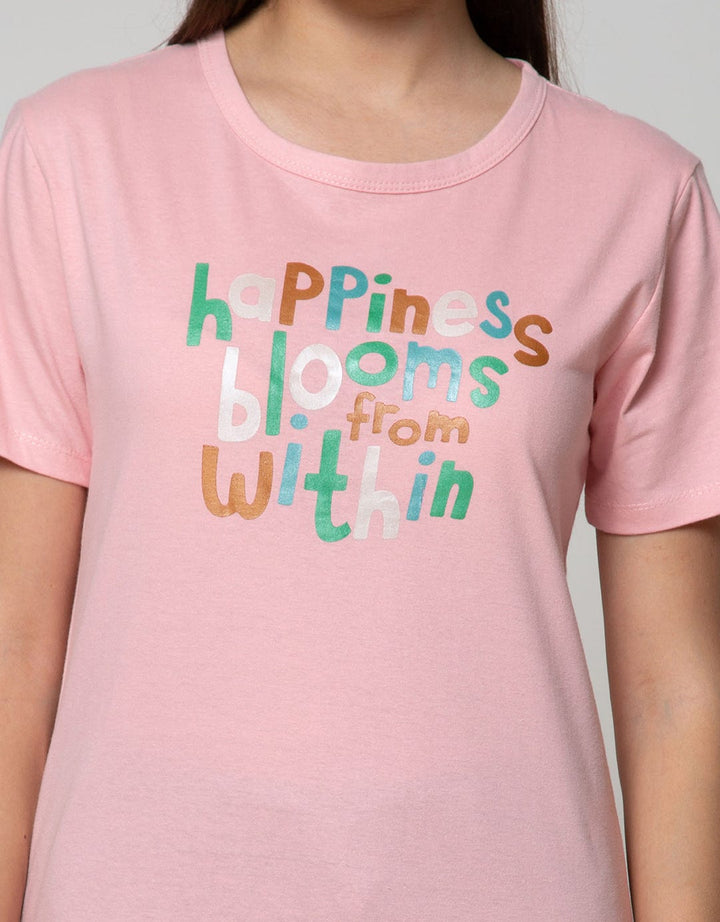 Nevada Short Sleeve T-Shirt Wording Print Cute Wording