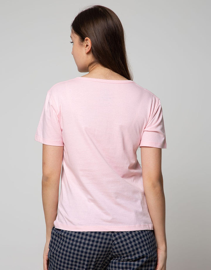 Nevada Short Sleeve T-Shirt Celestial Print Chest Round