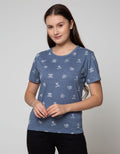 Nevada Short Sleeve T-Shirt Wording Print Random Full