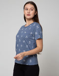 Nevada Short Sleeve T-Shirt Wording Print Random Full