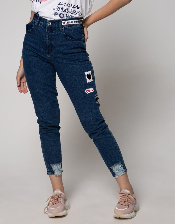 DENIM LONG PANTS