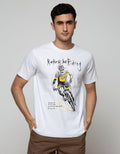T Zone Short Sleeve T-Shirt Print Graphic Bicycle Ridding