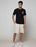 T Zone Short Sleeve T-Shirt Print Graphic Bicycle Life Is A Journey