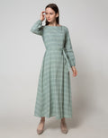Expand Sofia Longdress With Waist Strap Detail