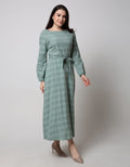 Expand Sofia Longdress With Waist Strap Detail