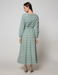 Expand Sofia Longdress With Waist Strap Detail