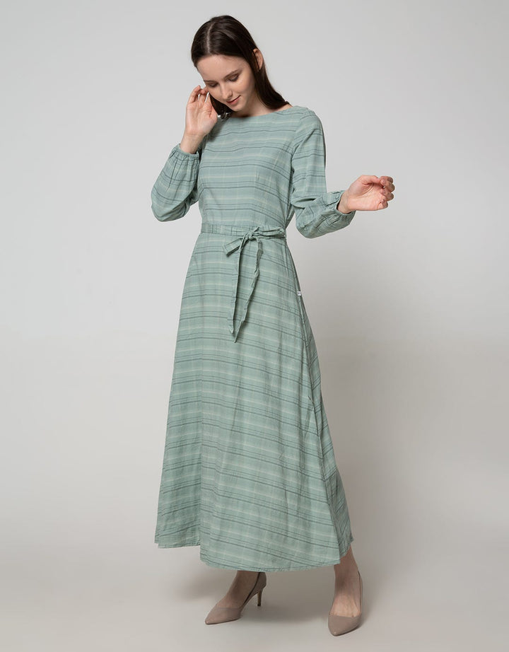 Expand Sofia Longdress With Waist Strap Detail