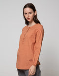 Expand Mahira Plain With Embroidery Detail