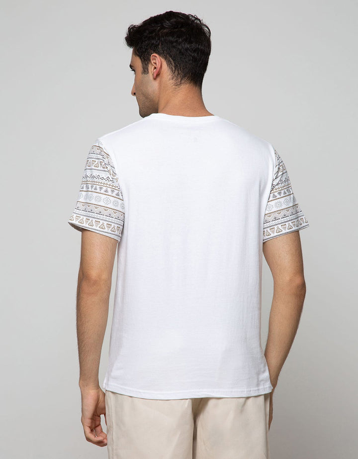 T Zone Short Sleeve T-Shirt Print Graphic Tribal Theme