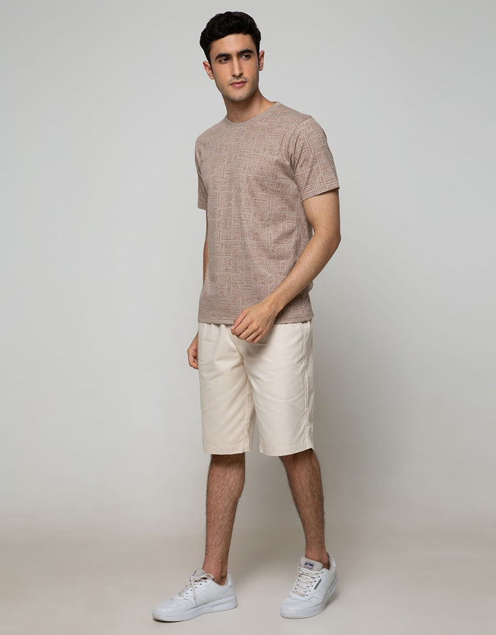 T Zone Short Sleeve T-Shirt Print Graphic Theme Tribal