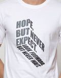 T Zone Short Sleeve T-Shirt Print Hopes