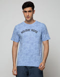 T Zone Short Sleeve T-Shirt Print Fullprint Holiday Mood
