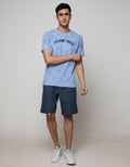 T Zone Short Sleeve T-Shirt Print Fullprint Holiday Mood