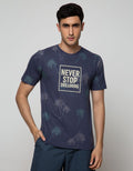 T Zone Short Sleeve T-Shirt Print Fullprint Never Stop Dreaming