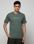 T Zone Short Sleeve T-Shirt Print Fullprint Enjoy Your Life
