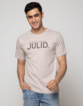T Zone Short Sleeve T-Shirt Print Please Jangan Julid