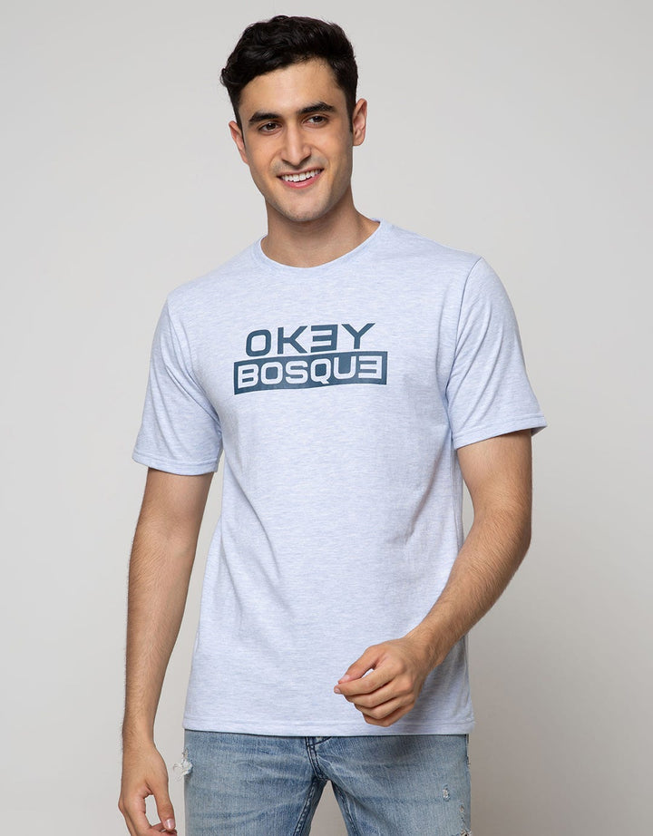 T Zone Short Sleeve T-Shirt Print Okey Bosque
