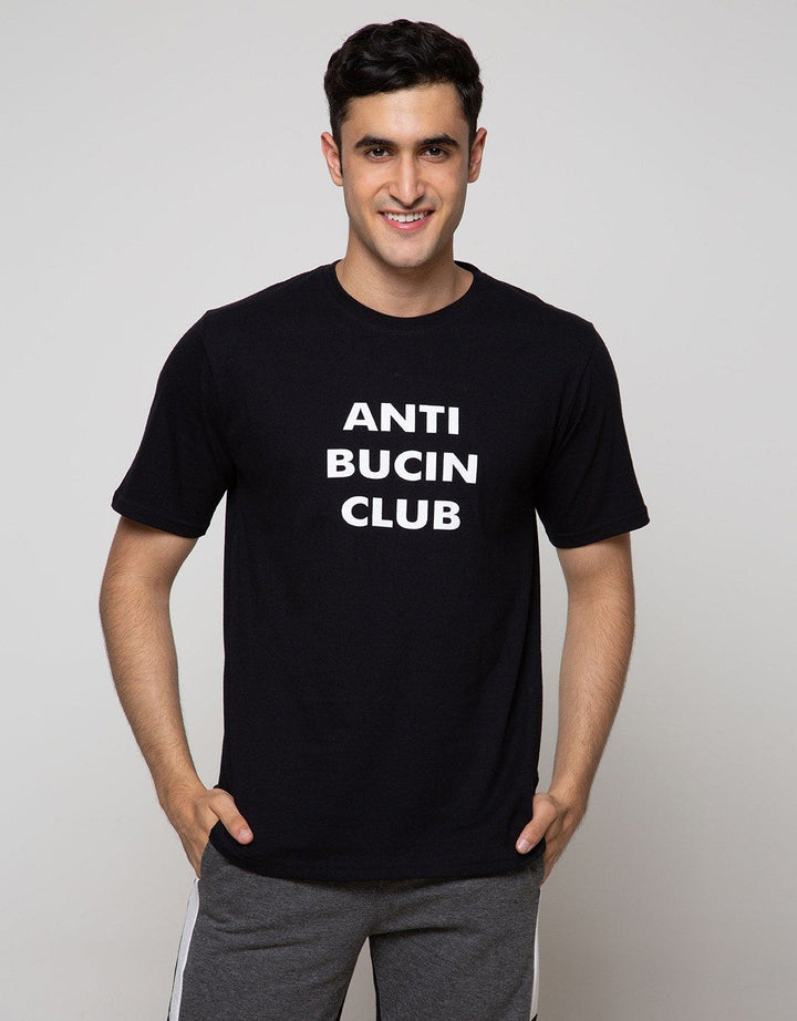 T Zone Short Sleeve T-Shirt Print Anti Bucin