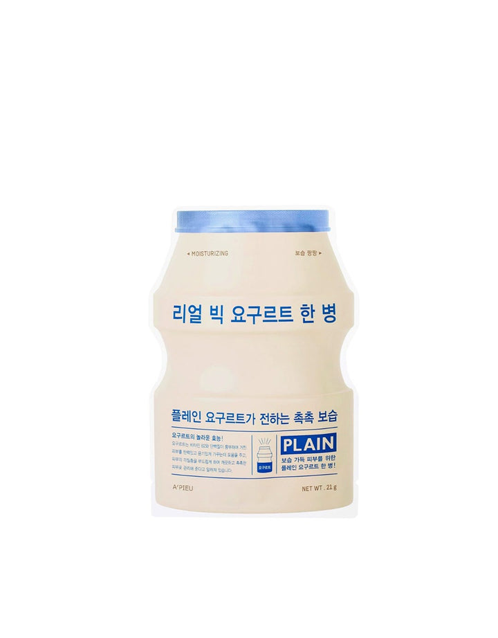 A'Pieu Face Mask Real Big Yogurt One-Bottle (Plain) Apirbypl
