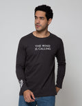 T Zone Long Sleeve T-Shirt Print - The Wind Is Calling
