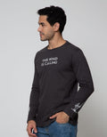 T Zone Long Sleeve T-Shirt Print - The Wind Is Calling