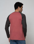 T Zone Long Sleeve Raglan T-Shirt Print NTS