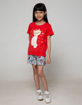 Little M Short Sleeve T-Shirt Cat 1