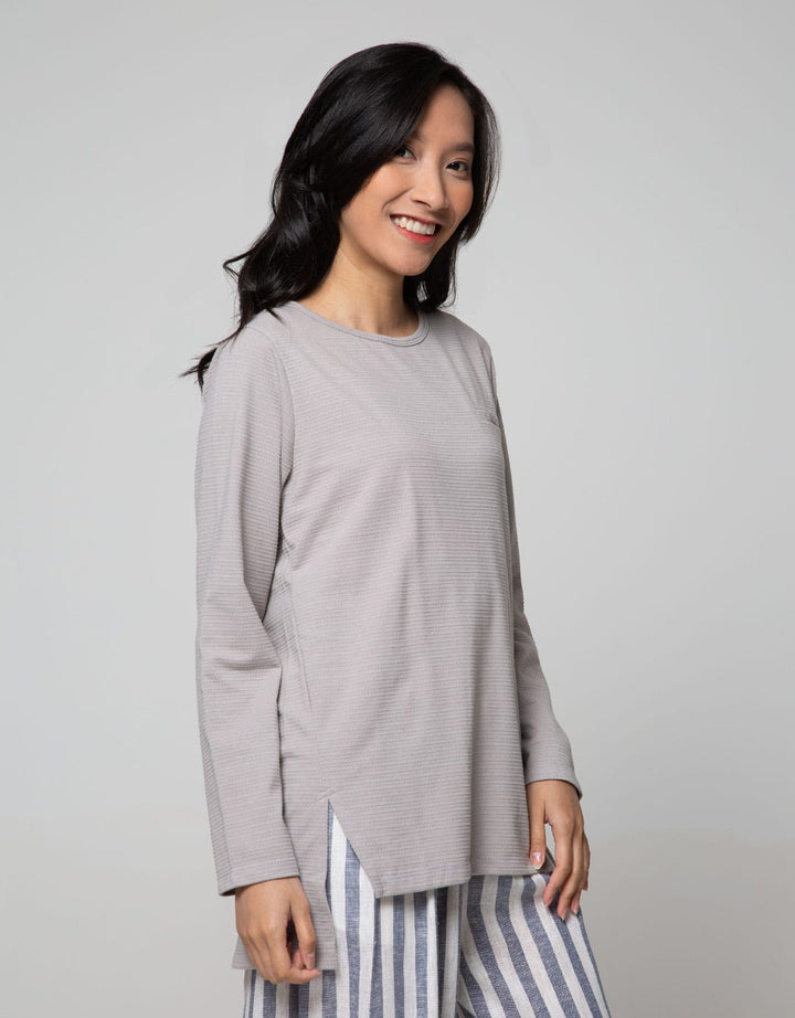 St. Yves Long Sleeve T-Shirt Texture