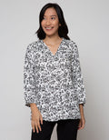 St. Yves Blouse 7per8 Rayon Print