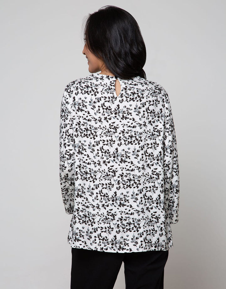 St. Yves Blouse 7per8 Rayon Print