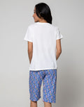 Disney Snow White Short Sleeve Pyjama Capri Beautiful