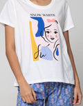 Disney Snow White Short Sleeve Pyjama Capri Beautiful