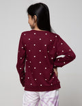Nevada Sweatshirt Fullprint Love Embroidered Always Together